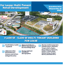 For Lease: Multi-Tenant Retail Development